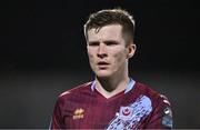 29 September 2023; Conor Kane of Drogheda United during the SSE Airtricity Men's Premier Division match between Dundalk and Drogheda United at Oriel Park in Dundalk, Louth. Photo by Ben McShane/Sportsfile