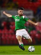 29 September 2023; Aaron Bolger of Cork City during the SSE Airtricity Men's Premier Division match between Cork City and St Patrick's Athletic at Turner's Cross in Cork. Photo by Eóin Noonan/Sportsfile