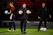 6 October 2023; Dundalk assistant manager Patrick Cregg during the SSE Airtricity Men's Premier Division match between Shelbourne and Dundalk at Tolka Park in Dublin. Photo by Stephen McCarthy/Sportsfile