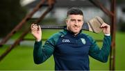 7 October 2023; Caolan Taggart stands for a portrait during an Ireland Hurling Shinty squad portrait session at DCU Sports Grounds in Dublin. Photo by Seb Daly/Sportsfile