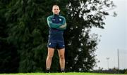 7 October 2023; Padraig Walsh stands for a portrait during an Ireland Hurling Shinty squad portrait session at DCU Sports Grounds in Dublin. Photo by Seb Daly/Sportsfile