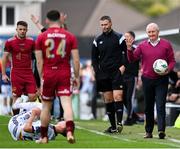 7 October 2023; Galway United manager John Caulfield during the Sports Direct Men’s FAI Cup semi-final match between Galway United and Bohemians at Eamonn Deacy Park in Galway. Photo by Stephen McCarthy/Sportsfile