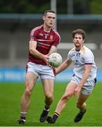 7 October 2023; Brian Fenton of Raheny in action against Liam Flatman of Kilmacud Crokes during the Dublin County Senior Club Championship Football Semi-Final match between Kilmacud Crokes and Raheny at Parnell Park in Dublin. Photo by Stephen Marken/Sportsfile
