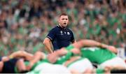 7 October 2023; Finn Russell of Scotland during the 2023 Rugby World Cup Pool B match between Ireland and Scotland at the Stade de France in Paris, France. Photo by Ramsey Cardy/Sportsfile