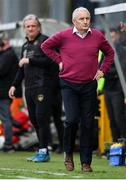 7 October 2023; Galway United manager John Caulfield during the Sports Direct Men’s FAI Cup semi-final match between Galway United and Bohemians at Eamonn Deacy Park in Galway. Photo by Stephen McCarthy/Sportsfile