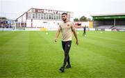 7 October 2023; Wassim Aouachria of Galway United before the Sports Direct Men’s FAI Cup semi-final match between Galway United and Bohemians at Eamonn Deacy Park in Galway. Photo by Stephen McCarthy/Sportsfile