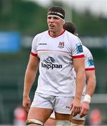 7 October 2023; Matty Rea of Ulster during the pre-season friendly match between Ulster and Glasgow Warriors at Kingspan Breffni in Cavan. Photo by Ben McShane/Sportsfile