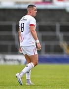 7 October 2023; James Hume of Ulster during the pre-season friendly match between Ulster and Glasgow Warriors at Kingspan Breffni in Cavan. Photo by Ben McShane/Sportsfile