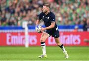 7 October 2023; Finn Russell of Scotland during the 2023 Rugby World Cup Pool B match between Ireland and Scotland at the Stade de France in Paris, France. Photo by Ramsey Cardy/Sportsfile