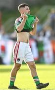 8 October 2023; Aaron Bolger of Cork City reacts after the Sports Direct Men’s FAI Cup semi-final match between Cork City and St Patrick's Athletic at Turner’s Cross in Cork. Photo by Eóin Noonan/Sportsfile