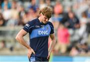 8 October 2023; Pat Spillane of St Judes dejected after his side's defeat in the Dublin County Senior Club Football Championship semi-final match between St Judes and Ballyboden St Endas at Parnell Park in Dublin. Photo by Sam Barnes/Sportsfile