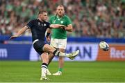 7 October 2023; Finn Russell of Scotland during the 2023 Rugby World Cup Pool B match between Ireland and Scotland at the Stade de France in Paris, France. Photo by Brendan Moran/Sportsfile