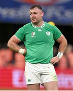 7 October 2023; Dave Kilcoyne of Ireland during the 2023 Rugby World Cup Pool B match between Ireland and Scotland at the Stade de France in Paris, France. Photo by Brendan Moran/Sportsfile