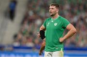 7 October 2023; Iain Henderson of Ireland during the 2023 Rugby World Cup Pool B match between Ireland and Scotland at the Stade de France in Paris, France. Photo by Brendan Moran/Sportsfile