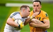 8 October 2023; Joey Wallace of Ratoath in action against Padraig Jennings of Summerhill during the Meath County Senior Club Football Championship final match between Summerhill and Ratoath at Páirc Tailteann in Navan, Meath. Photo by Seb Daly/Sportsfile