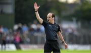 8 October 2023; Referee David Goldrick during the Meath County Senior Club Football Championship final match between Summerhill and Ratoath at Páirc Tailteann in Navan, Meath. Photo by Seb Daly/Sportsfile