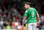 8 October 2023; Ruairi Keating of Cork City during the Sports Direct Men’s FAI Cup semi-final match between Cork City and St Patrick's Athletic at Turner’s Cross in Cork. Photo by Stephen McCarthy/Sportsfile