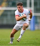 7 October 2023; Ethan McIlroy of Ulster during the pre-season friendly match between Ulster and Glasgow Warriors at Kingspan Breffni in Cavan. Photo by Ben McShane/Sportsfile