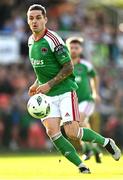 8 October 2023; Ruairi Keating of Cork City during the Sports Direct Men’s FAI Cup semi-final match between Cork City and St Patrick's Athletic at Turner’s Cross in Cork. Photo by Eóin Noonan/Sportsfile