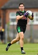 8 October 2023; Kevin O'Boyle of Erin’s Own Cargin during the Antrim County Senior Club Football Championship final match between Cuchullians Dunloy and Erin’s Own Cargin at Corrigan Park in Belfast. Photo by Ramsey Cardy/Sportsfile
