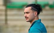 10 October 2023; James Lowe during an Ireland rugby squad training session at Stade Omnisports des Fauvettes in Domont, France. Photo by Harry Murphy/Sportsfile