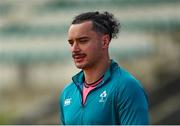 10 October 2023; James Lowe during an Ireland rugby squad training session at Stade Omnisports des Fauvettes in Domont, France. Photo by Harry Murphy/Sportsfile