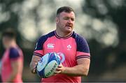 10 October 2023; Dave Kilcoyne during an Ireland rugby squad training session at Stade Omnisports des Fauvettes in Domont, France. Photo by Harry Murphy/Sportsfile