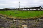 10 October 2023; A general view of Casement Park, which was announced as one of the proposed venues for UEFA Euro 2028, in Belfast, for the 2028 UEFA European Football Championship. Photo by Ramsey Cardy/Sportsfile