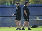 10 October 2023; Assistant coach Joe Schmidt, left, and head coach Ian Foster during a New Zealand rugby squad training session at INSEP in Paris, France. Photo by Harry Murphy/Sportsfile