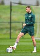 10 October 2023; Alan Browne during a Republic of Ireland training session at the FAI National Training Centre in Abbotstown, Dublin. Photo by Stephen McCarthy/Sportsfile