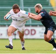 7 October 2023; Ben Griffin of Ulster during the pre-season friendly match between Ulster and Glasgow Warriors at Kingspan Breffni in Cavan. Photo by John Dickson/Sportsfile