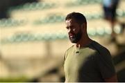 11 October 2023; Head coach Andy Farrell during an Ireland Rugby squad training session at Stade Omnisports des Fauvettes in Domont, France. Photo by Harry Murphy/Sportsfile