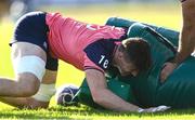 11 October 2023; Ryan Baird during an Ireland Rugby squad training session at Stade Omnisports des Fauvettes in Domont, France. Photo by Harry Murphy/Sportsfile