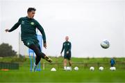 11 October 2023; Jamie McGrath during a Republic of Ireland training session at the FAI National Training Centre in Abbotstown, Dublin. Photo by Stephen McCarthy/Sportsfile