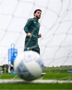 11 October 2023; Mikey Johnston during a Republic of Ireland training session at the FAI National Training Centre in Abbotstown, Dublin. Photo by Stephen McCarthy/Sportsfile