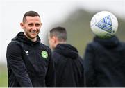 11 October 2023; Alan Browne during a Republic of Ireland training session at the FAI National Training Centre in Abbotstown, Dublin. Photo by Stephen McCarthy/Sportsfile