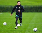 11 October 2023; Jamie McGrath during a Republic of Ireland training session at the FAI National Training Centre in Abbotstown, Dublin. Photo by Stephen McCarthy/Sportsfile