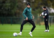 11 October 2023; Will Smallbone during a Republic of Ireland training session at the FAI National Training Centre in Abbotstown, Dublin. Photo by Stephen McCarthy/Sportsfile