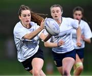 11 October 2023; Sorcha Tierney of Midlands during the BearingPoint Sarah Robinson Cup round one match between North Midlands and Midlands at Naas in Kildare. Photo by Piaras Ó Mídheach/Sportsfile