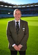 12 October 2023; Camanachd Association president Steven MacKenzie in attendance at the Hurling Shinty International 2023 launch at Croke Park in Dublin. Photo by Piaras Ó Mídheach/Sportsfile