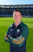 12 October 2023; Ireland manager Damien Coleman in attendance at the Hurling Shinty International 2023 launch at Croke Park in Dublin. Photo by Piaras Ó Mídheach/Sportsfile