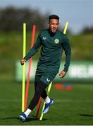 12 October 2023; Callum Robinson during a Republic of Ireland training session at the FAI National Training Centre in Abbotstown, Dublin. Photo by Stephen McCarthy/Sportsfile