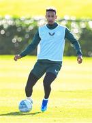 12 October 2023; Callum Robinson during a Republic of Ireland training session at the FAI National Training Centre in Abbotstown, Dublin. Photo by Stephen McCarthy/Sportsfile