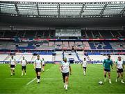 13 October 2023; Jamison Gibson-Park, centre, during an Ireland Rugby captain's run at the Stade de France in Paris, France. Photo by Harry Murphy/Sportsfile