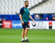 13 October 2023; Head coach Andy Farrell during an Ireland Rugby captain's run at the Stade de France in Paris, France. Photo by Harry Murphy/Sportsfile