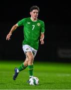 11 October 2023; Rory Finneran of Republic of Ireland during the UEFA European U17 Championship qualifying group 10 match between Republic of Ireland and Armenia at Carrig Park in Fermoy, Cork. Photo by Eóin Noonan/Sportsfile