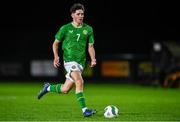 11 October 2023; Rory Finneran of Republic of Ireland during the UEFA European U17 Championship qualifying group 10 match between Republic of Ireland and Armenia at Carrig Park in Fermoy, Cork. Photo by Eóin Noonan/Sportsfile