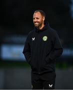 11 October 2023; Republic of Ireland assistant coach David Meyler before the UEFA European U17 Championship qualifying group 10 match between Republic of Ireland and Armenia at Carrig Park in Fermoy, Cork. Photo by Eóin Noonan/Sportsfile