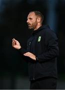 11 October 2023; Republic of Ireland assistant coach David Meyler before the UEFA European U17 Championship qualifying group 10 match between Republic of Ireland and Armenia at Carrig Park in Fermoy, Cork. Photo by Eóin Noonan/Sportsfile