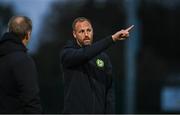 11 October 2023; Republic of Ireland assistant coach David Meyler before the UEFA European U17 Championship qualifying group 10 match between Republic of Ireland and Armenia at Carrig Park in Fermoy, Cork. Photo by Eóin Noonan/Sportsfile